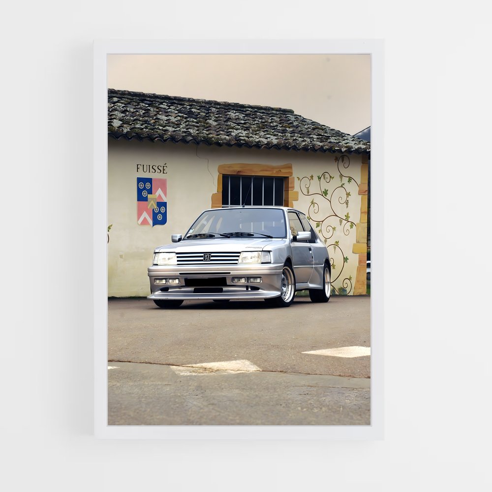 Poster Boulevard de la Performance – affiche Peugeot (vue 3)